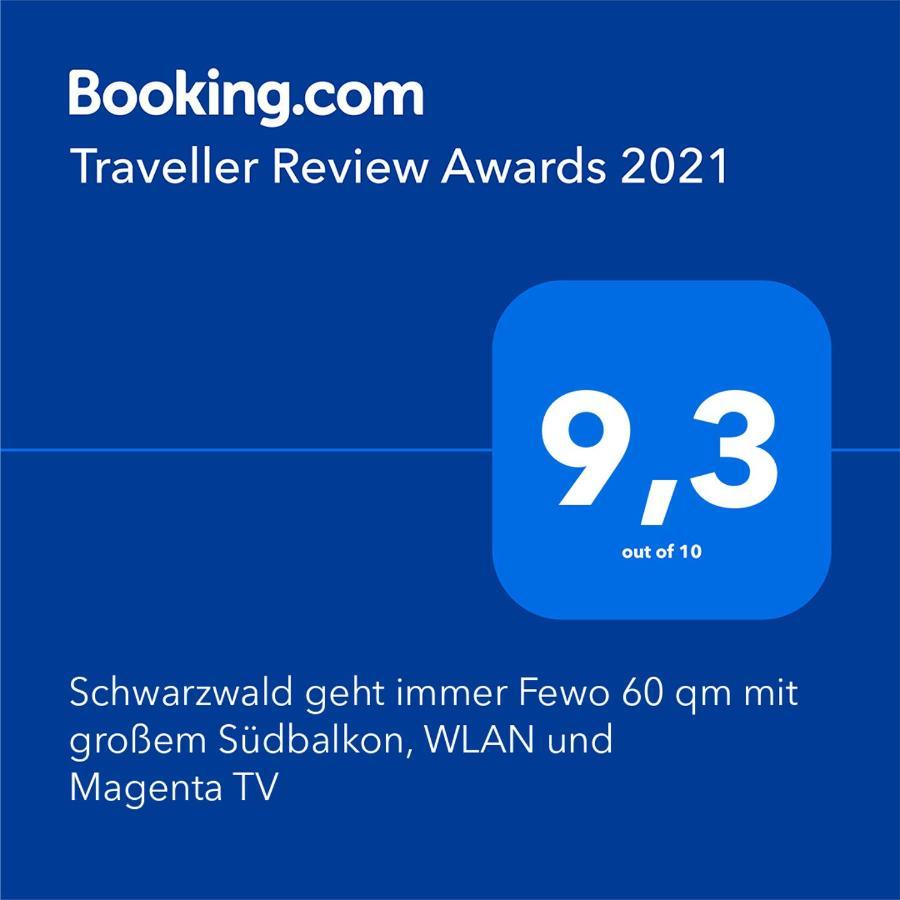 Schwarzwald Geht Immer Fewo 60 Qm Mit Grossem Suedbalkon, Wlan Und Magenta Tv Schönwald Exterior photo